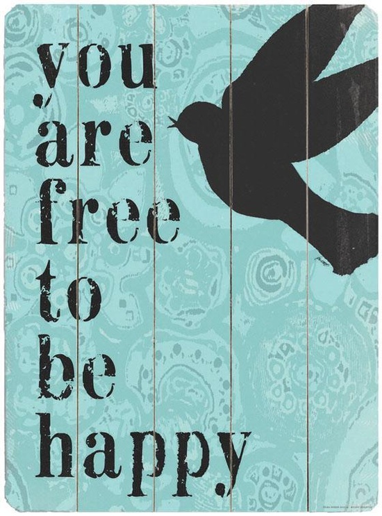 free to be happy
