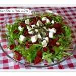 Boldog saláta #8: Céklás-fetás rukkola saláta
