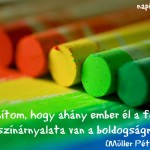 Ahány ember… annyi boldogság!