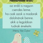 Bármilyen tehetséged van, használd azt…